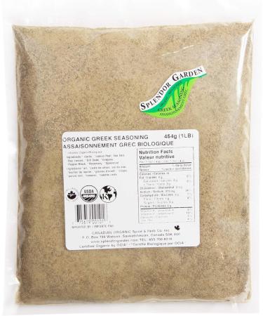 Splendor Garden organic Greek Seasoning 454.0 Gram 454 g (Pack of 1) - Buy Online on GoSupps.com