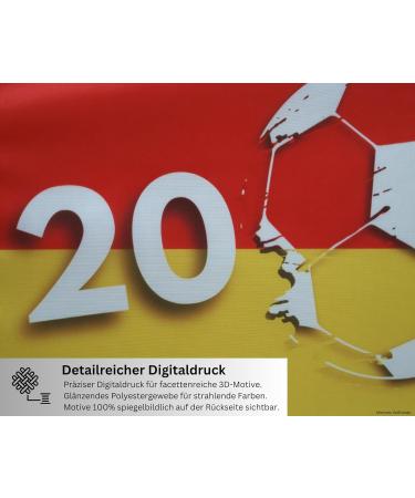 Germany Flag EM 2024 - Premium 60x90 cm Flag for Home Game | Shop Now! - Buy Online on GoSupps.com