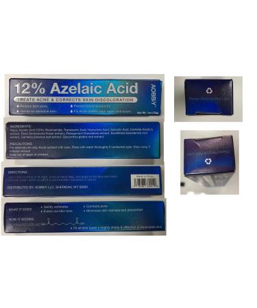 AOBBIY Azelaic Acid Cream: Azelaic Acid For Face - Premium Azelaic Acid Cream - Face Skin and Beauty Care - Azelaic Acid Facial Cream (1 Oz) - Buy Online on GoSupps.com