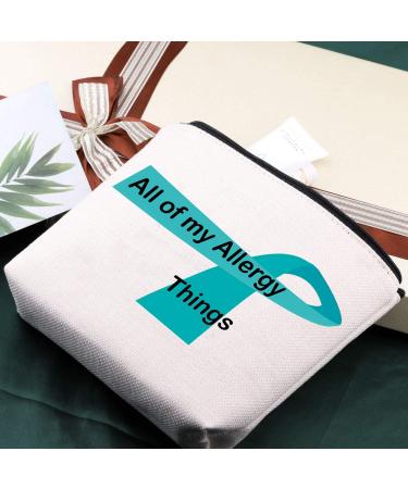 Allergy Things Funny Medicine Storage Bag for Women - G2TUP Travel Medical Bag - Buy Online on GoSupps.com