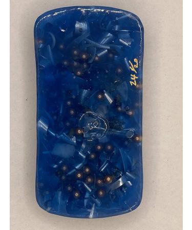Light Blue Small Charging Plate - Cell Phone & Bed Orgone Generator - 528Hz Energy Accumulator - Beautiful Colors & Ingredients - Buy Online on GoSupps.com
