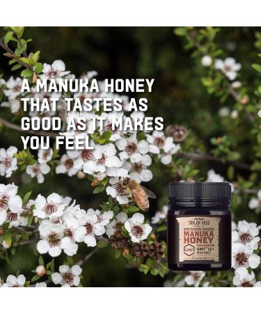 Taylor Pass Honey Co. Manuka Honey MGO400+ UMF12+ | Sustainable New Zealand Honey | (Manuka UMF12+/MGO400+) - Buy Online on GoSupps.com