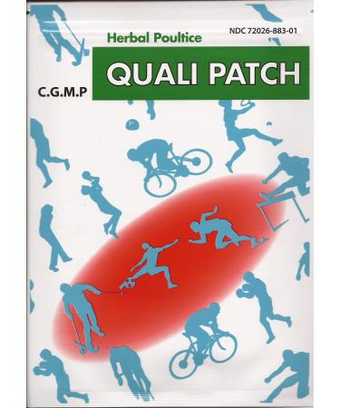 Quali Patch - Quali Herbal Poultice Pain Relief Patch - 10 Pack - 3 Sheets Per Pack