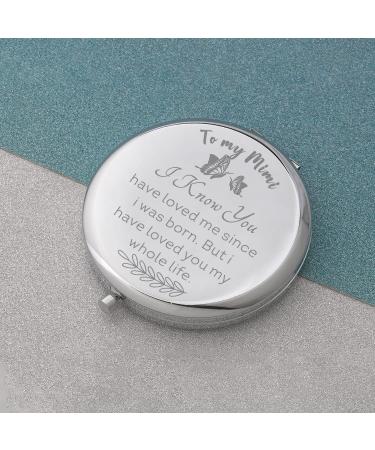 KUIYAI Mimi Gift Grandmother Gift Grandma Compact Mirror Mother s Day Gift for Grandmother Mother (mimi mirrorUK) - Buy Online on GoSupps.com