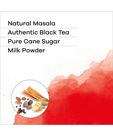 QuikTea Masala Chai Tea Latte - 10 Count - Authentic All Natural Blend - Buy Online on GoSupps.com