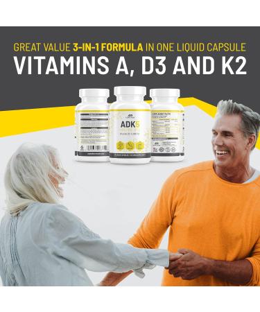 ALPHA RISE ADK 5 Vitamin Supplement + ADK 10 Vitamin Supplement - Buy Online on GoSupps.com