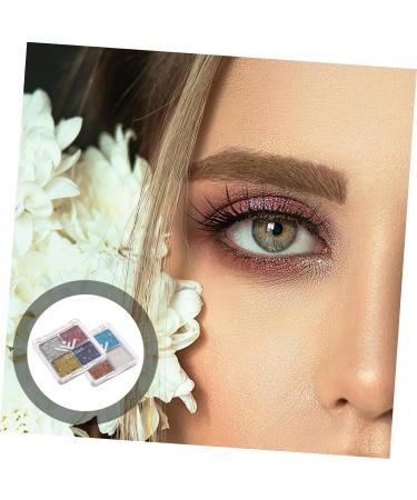 Healvian 6 Pcs Glitter Eye Makeup Eyeshadow Glitter Sequins Makeup Glitter for Eyes Eye Shadow Makeup Assorted Colorx3pcs 6.00X6.00X1.00CMx3pcs - Buy Online on GoSupps.com