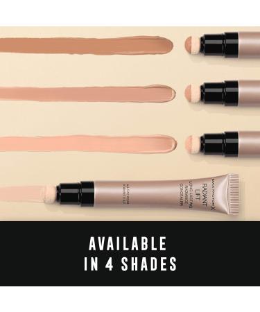 Max Factor Radiant Lift Concealer 02 Light 7ml - Hydrating & Brightening with Vitamins C and E - Buy Online on GoSupps.com