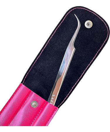Saffa 3 Pcs Eyelash Extension Supplies Set - Professional Stainless Steel Lash Applicator & Removal Tweezers Kit - Buy Online on GoSupps.com