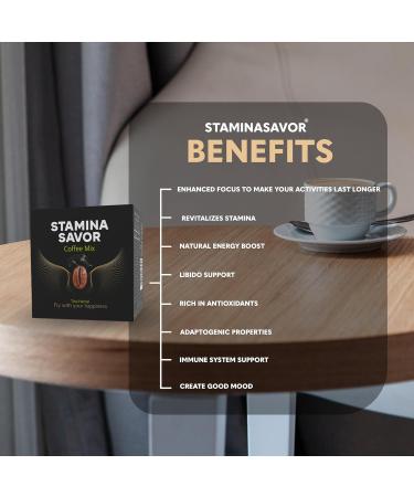Buy Stamina Savor Thai Herbal Instant Coffee Mix Energizing Coffee & Herbal Blend for Enhanced Wellness (10 Sachets x 15g) - International Shipping Available - Buy Online on GoSupps.com