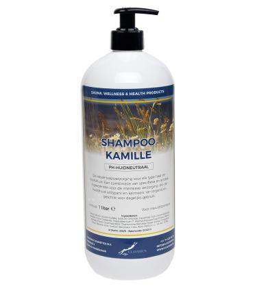 Claudius Shampoo Chamomile 1 Liter with free pomp
