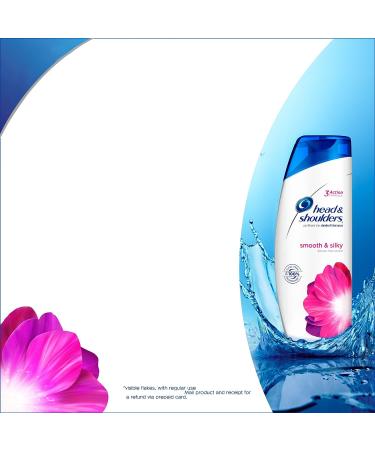 Head & Shoulders Smooth & Silky Anti-Dandruff Shampoo 13.5 Fl Oz - Buy Online Now! - Buy Online on GoSupps.com