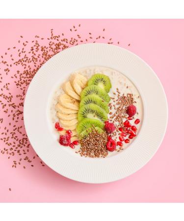 Yupik Organic Golden Flax Seeds 1 kg 6 Count Gluten-Free Non-GMO Kosher Raw Seeds Excellent Source of Fiber Source of Omega-3 Plant-Based Protein Ideal for Beverages Baking & Topping 6 kg - Buy Online on GoSupps.com