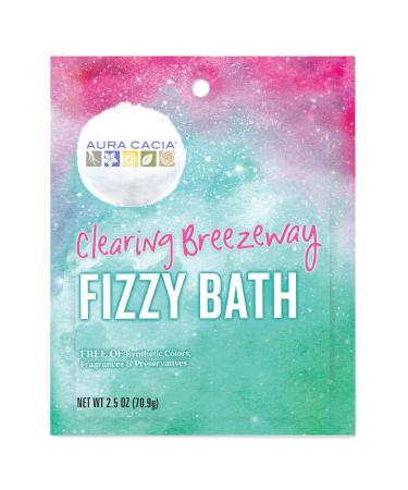 Aura Cacia Fizzy Bath Clearing Breezeway 2.5 oz (70.9 g)