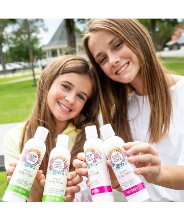 Good For You Girls Natural Body Lotion | Aloe, Avocado & Jojoba Oils | SLS, Vegan & Paraben Free | 8 fl oz | Soft Powder Scent - Buy Online on GoSupps.com