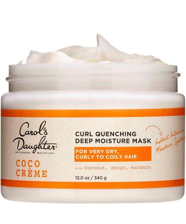 Carol's Daughter Coco Creme Curl Quenching Deep Moisture Mask 12 oz | Hydrate & Define Curls - Buy Online on GoSupps.com