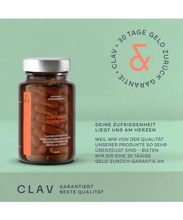 Buy 3x Siberian Ginseng Capsules - 900mg Daily Dose - Eleuthero Adaptogen for Fatigue & Concentration - 180 Vegan Capsules - Buy Online on GoSupps.com