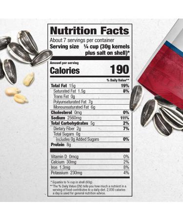Davids Roasted & Salted Original Sunflower Seeds 14.5 oz - 12 Pack | Keto Friendly - Buy Online on GoSupps.com