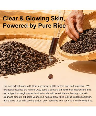 Peel Shot Glow Black Rice Exfoliant & Niacinamide Exfoliating Peeling Ampoule | Gentle Exfoliating for Face & Body to Refine Pores Brighten Skin Deep Pore Cleansing For All Skin Types | 2.71 Fl Oz Black Rice 2.71 Fl Oz (P  - Buy Online on GoSupps.com