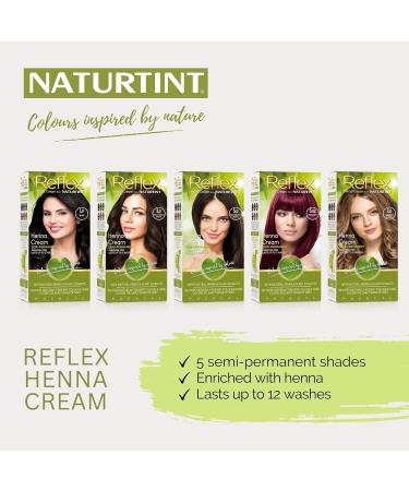 Naturtint Reflex Non-Permanent Hair Color 1.0 Black - 90ml | Vegan & Ammonia-Free | International Shipping Available - Buy Online on GoSupps.com