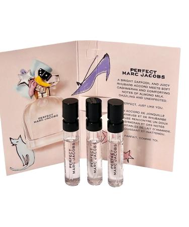 Marc Jacobs Perfect Sample Women Perfume Spray 1.2 ml / 0.04 oz - set of 3 - Buy Online on GoSupps.com