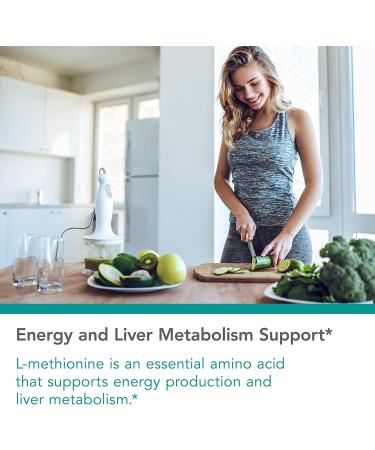 Nutricology L-Methionine 100 Vegetarian Capsules - Support Liver & Detox | Buy Now - Buy Online on GoSupps.com