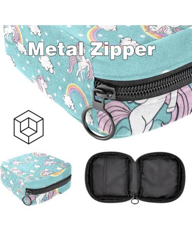 Javenproeqt Women's Bandages Organizer - Reusable First Period Pocket - 17x17x12 cm - Avocados on Marine Stripes - International Shipping Available - Buy Online on GoSupps.com
