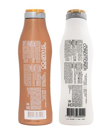 Recamier Saloon Hydra Repair Shampoo & Conditioner Set for Dry & Damaged Hair - 10.1Oz (300ml) | Nourish Hydrate & Repair your Hair Instantly - SalonIn - Buy Online on GoSupps.com