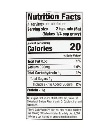 McCormick Chicken Gravy Mix 0.87 oz (Pack of 24) - Delicious and Convenient Chicken Gravy Mix - Buy Online on GoSupps.com