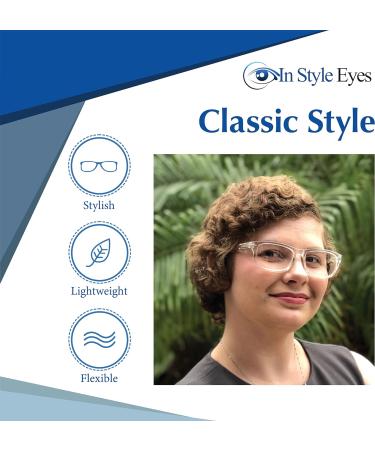 Seymore Retro Bifocal Reading Glasses | Non-Progressive Lens for Men & Women | Adaptive Spring Hinges | Blue 2.0x Readers - International Shipping Available - Buy Online on GoSupps.com