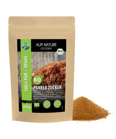 Organic Panela sugar (1kg 2.2lb) brown sugar raw and 100% natural whole cane sugar without additives - Buy Online on GoSupps.com