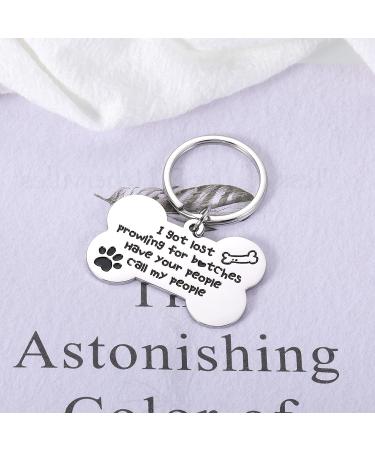Personalized Funny Gifts for Cat and Dog Lovers - Stainless Steel Pet Tag for Dogs and Cats - Perfect Birthday or Christmas Gift for Son, Daughter, or Bestie - Buy Online on GoSupps.com