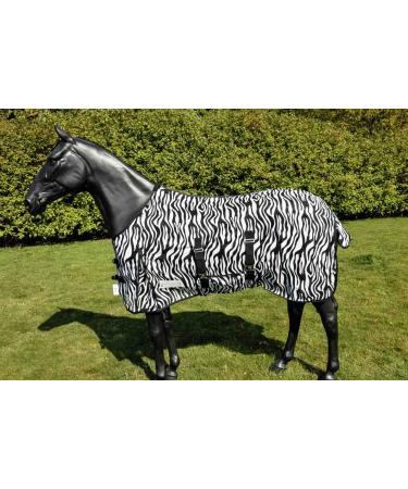 WALDHAUSEN fly sheet Zebra black/white 125 cm 125 cm black/white