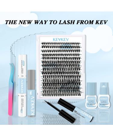 300 Pcs 40D C-Mix Individual Cluster Lashes 9-16mm DIY Lash Extensions for Dramatic Volume - Self Application at Home - Buy Online on GoSupps.com