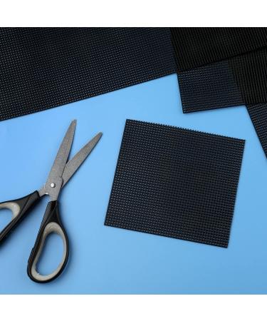 6pcs 10 CT Plastic Mesh Canvas Sheets for Embroidery and Cross Stitch - 13x10inch Black - DIY Crafts Supplies - Buy Online on GoSupps.com
