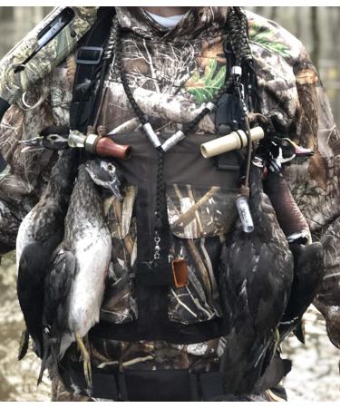 DynoGoods Duck Game Carrier with Slip Knot - 12 Drops, Waterfowl & Goose Hanger - Paracord Bird Tote for Hunting - Buy Online on GoSupps.com