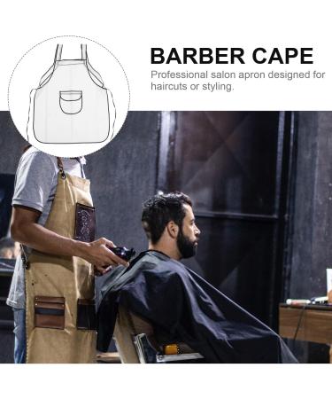 Beavorty overalls aprons decor hair stylist apron for barber hair stylist apron for men barber hairdressing apron hair stylist apron with pocket barber apron man white shawl tpu - Buy Online on GoSupps.com