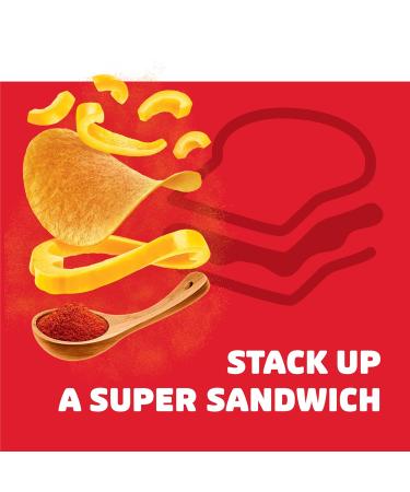 Buy Pringles Sweet Paprika (12 x 40g) | Irresistible Snack Classic | Crispy Pepper Chips | International Shipping - Buy Online on GoSupps.com