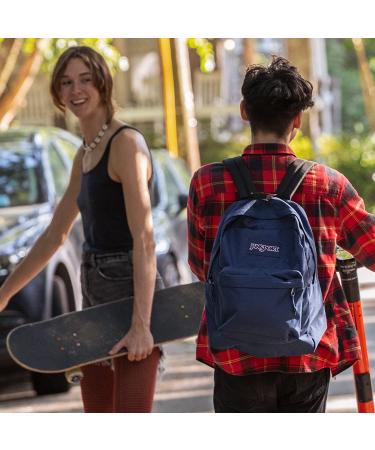 JanSport SuperBreak One Backpack - Lightweight School Bookbag Black - Buy Online on GoSupps.com