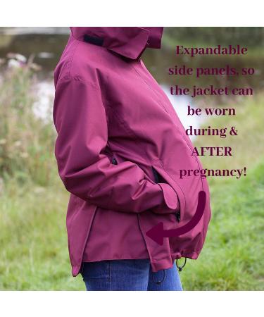 Mother & Nature Waterproof Maternity Jacket | Outdoor Pregnancy Clothing - Buy Online on GoSupps.com