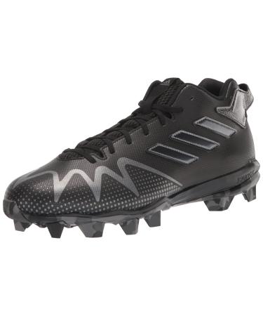 adidas Men's Freak Spark Md-Team Football Shoe 8.5 Black/Night Metallic/Black
