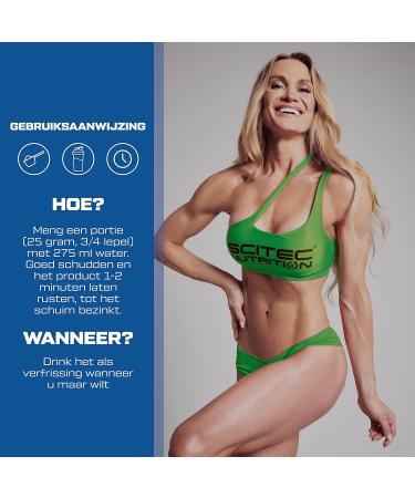 Scitec Nutrition Iso Whey Clear Refreshing Protein Drink Sugar Free Lactose Free Gluten Free Palm Oil Free 1025 g Blueberries - Buy Online on GoSupps.com