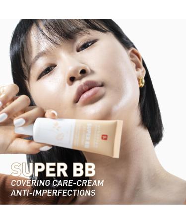 Erborian Super BB Cream with Ginseng | High Coverage Tinted Face Care | SPF 20 Sun Protection | Korean Cosmetics Chocolat 15ml - Buy Online on GoSupps.com