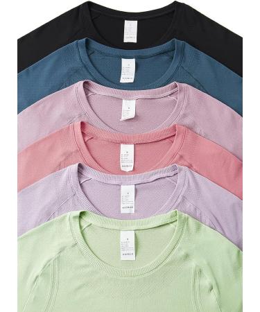 FREESUAL Short Sleeve T-Shirt for Teen Girls | Dry-Fit Athletic Performance | Medium Purple - Buy Online on GoSupps.com