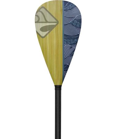 Boardworks 2 Piece SUP Paddle | Fiberglass Blade | Adjustable Carbon Fiber Shaft | Kraken Design | 70-86 Inches | 90 Sq. In - Buy Online on GoSupps.com