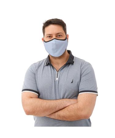 Pro Reusable Face Mask - Breathable 3-Layer Unisex Cloth Mask with Anti-Fog Nose Wire & Adjustable Ear Straps | Washable & Comfortable - Buy Online on GoSupps.com