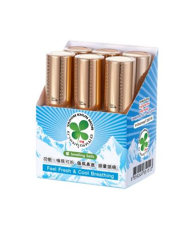 Thai PIM Saen Balm Oil Nasal Inhaler Roll On 5 ml x 6 pcs