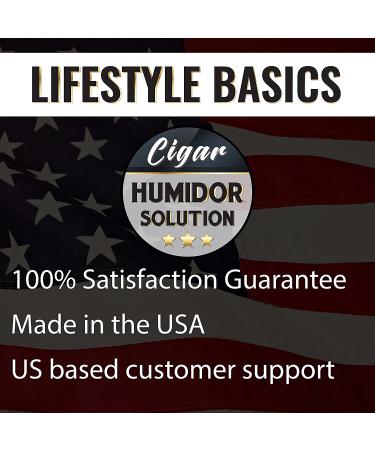 Premium 16 oz Humidor Solution (2-Pack) - 70% RH Propylene Glycol Formula - Safe & Non-Toxic - Buy Online on GoSupps.com