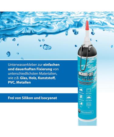 Microbe-Lift Aqua-Fix 300g - Versatile Underwater Glue for Aquariums | Safe for Rocks Glass & More - Buy Online on GoSupps.com