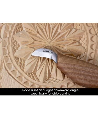 BeaverCraft Chip Carving Knife C6 - Precision Woodworking Tool for Fine Detailing and Stop Cuts - Buy Online on GoSupps.com